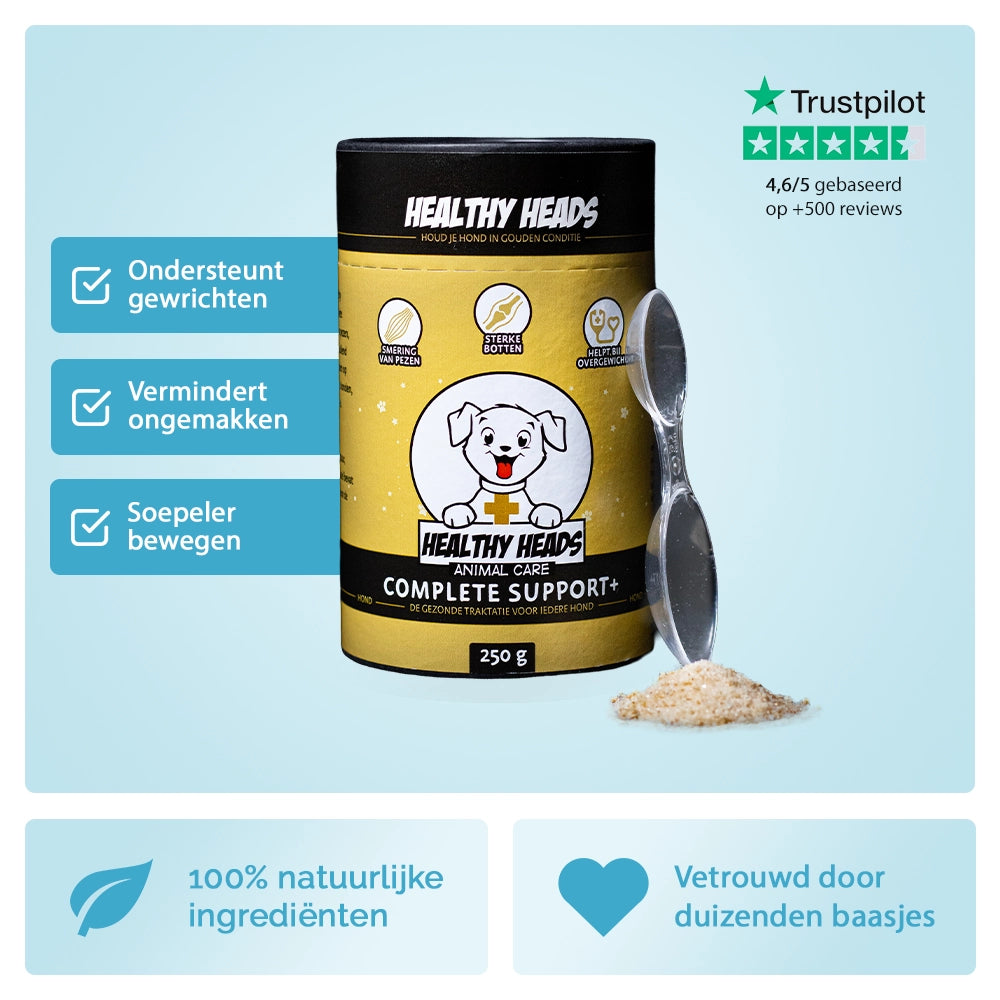 Complete Support + poeder voor honden – 250g